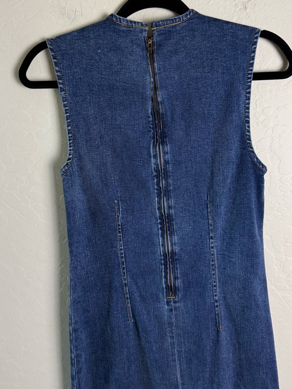Reformation Jeans Kendi Denim Midi Dress 2 - Picture 7 of 15